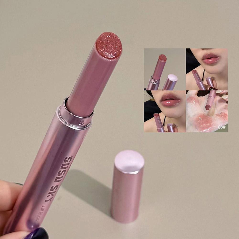 Lip Tint Korean - Korean Delicious Lipstick Matte Glitter,Mirror Glitter
