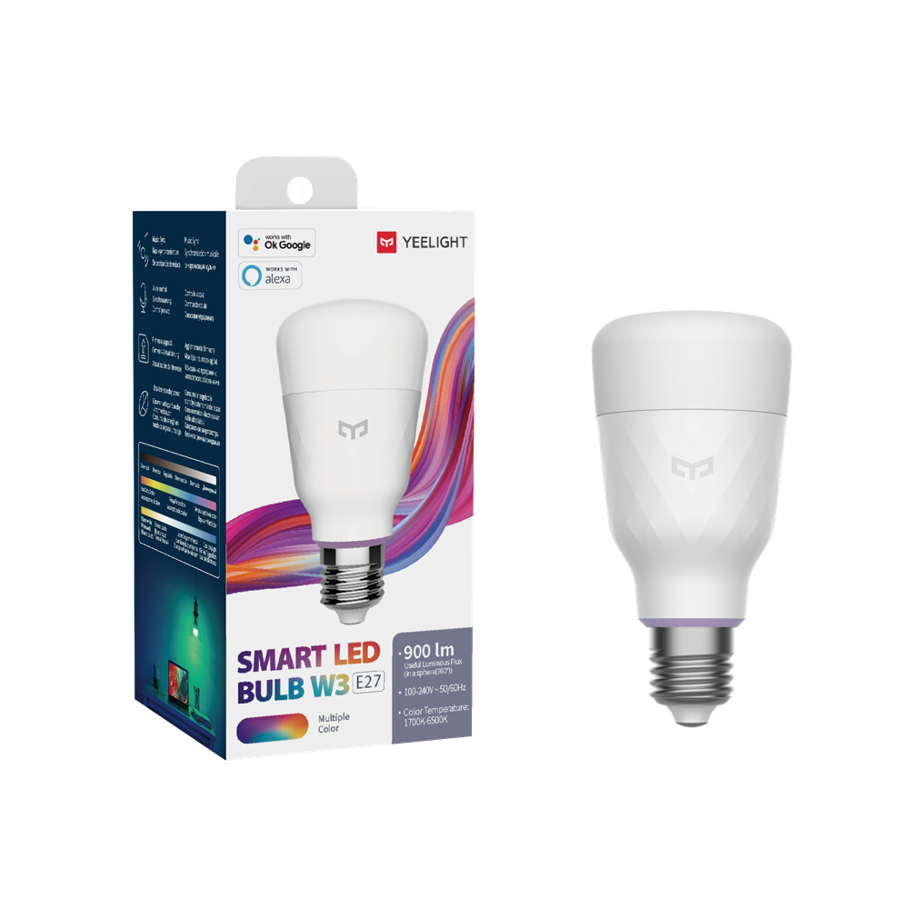 Yeelight Smart LED Bulb W3 Col - огляд і ціна Yeelight Light Smart Bulb