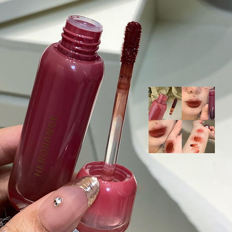 HERORANGE Lip Glaze Mirror Wat - огляд і ціна Lip Tint Korean