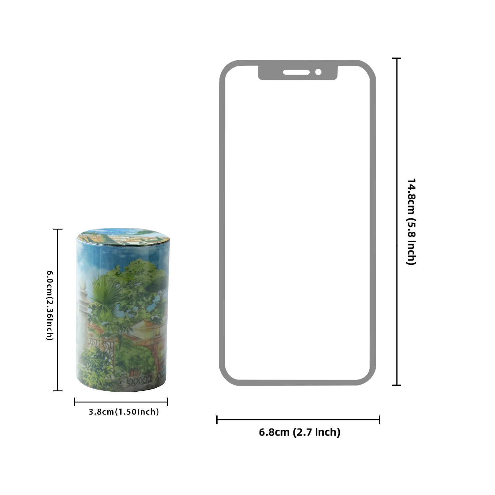 Etori Life 60mm*2m Healing Sun - огляд і ціна Korean Student Lifestyle