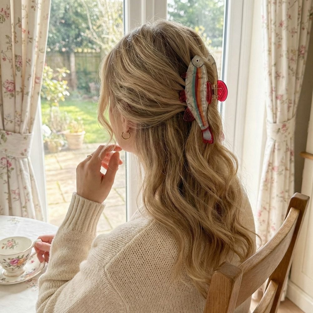 Hairpin Ocean Animal Hair Claw - огляд і ціна Korean Lifestyle & Kids Boutique Photos
