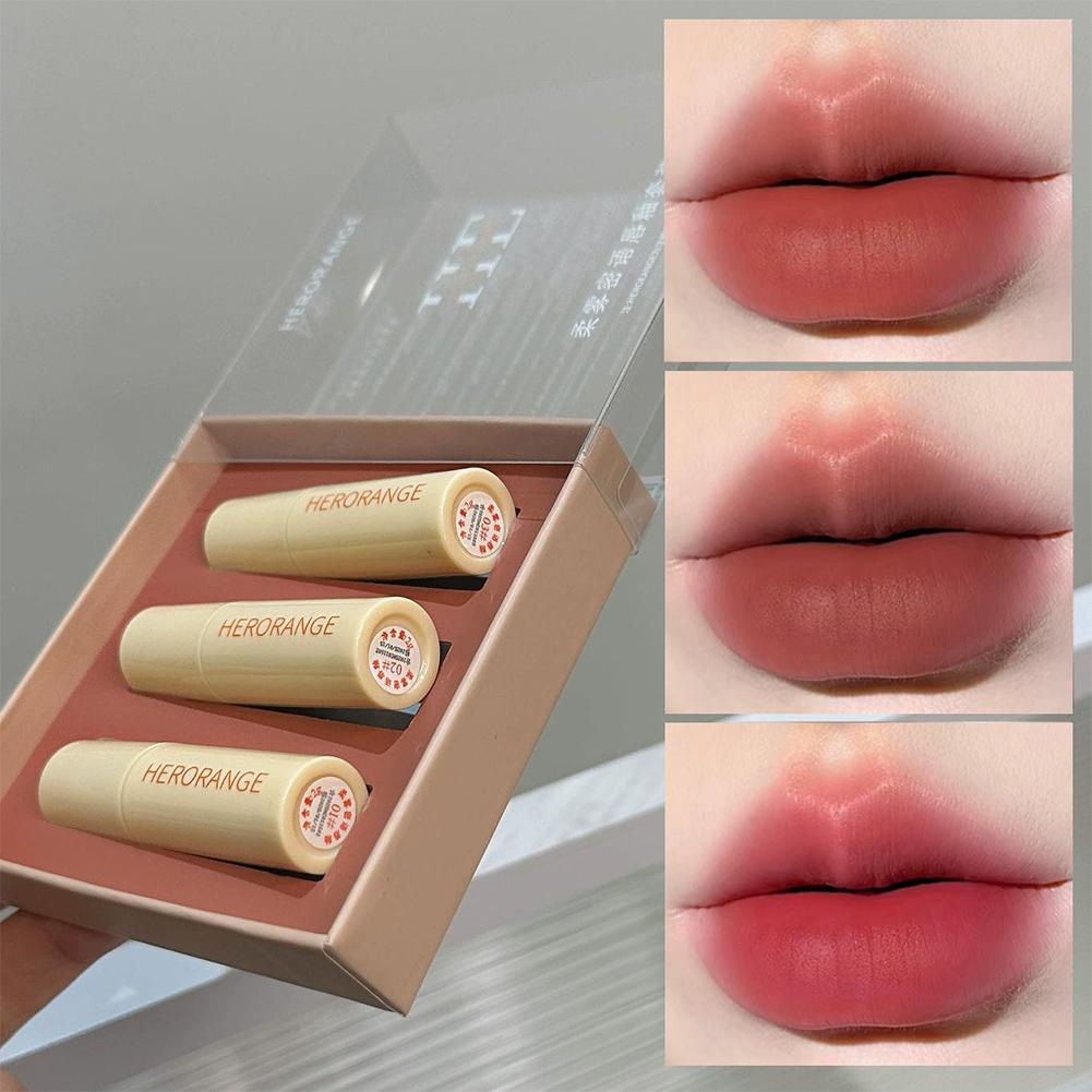 Velvet Matte Lip Gloss Set Ros - огляд і ціна Lip Tint Korean