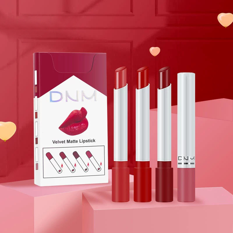 4Pcs/set Makeup Lipstick Korea - огляд і ціна Lip Tint Korean