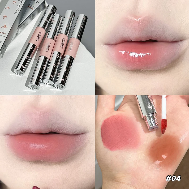 QIBEST Double Ended Lip Glaze  - огляд і ціна Lip Tint Korean