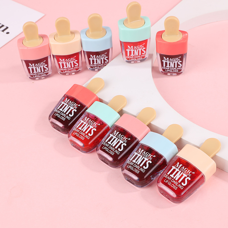 12Pcs Korea Fruit Lip Tint Ice - огляд і ціна Lip Tint Korean